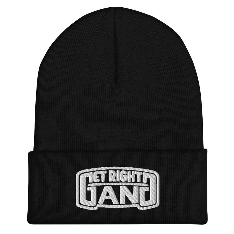 Get Right Gang - Beanie (White)